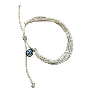 Pura Vida Cream Braided Bracelet